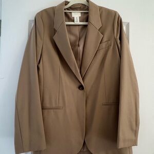 H&M Classic Brown Blazer